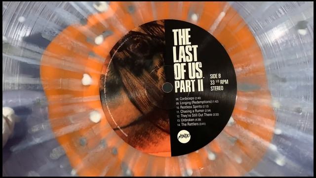 Last of Us Part 2 Mondo (Blue, Orange, and Clear Splatter Vinyl Variant) смотреть онлайн