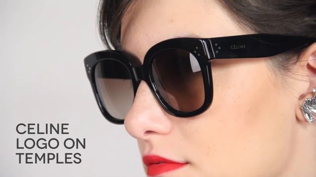 Celine CL41805 New Audrey Sunglasses Review | SmartBuyGlasses смотреть онлайн