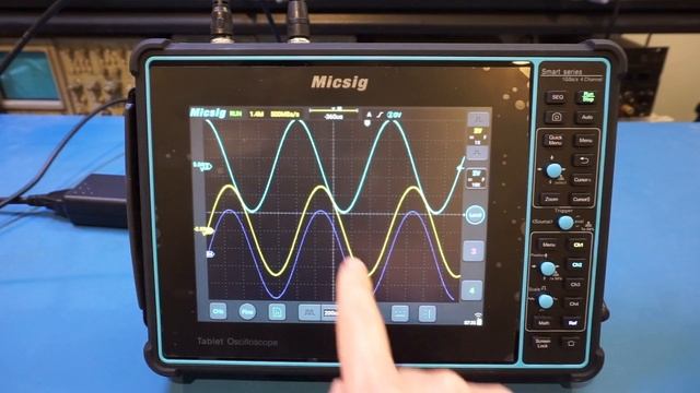 Micsig STO1004 100 MHz 4 Channel Smart Tablet Oscilloscope Review - It's Amazing! смотреть онлайн