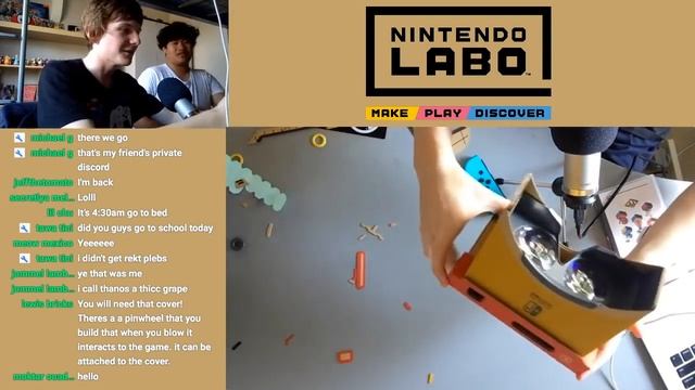 Nintendo Switch Virtual Reality is Awesome! || Nintendo Labo VR Kit! смотреть онлайн