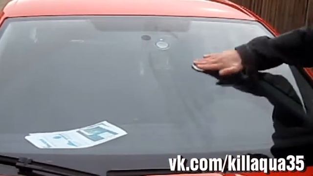 KillAqua - самоочищающее покрытие автомобиля Тест драйв. смотреть онлайн