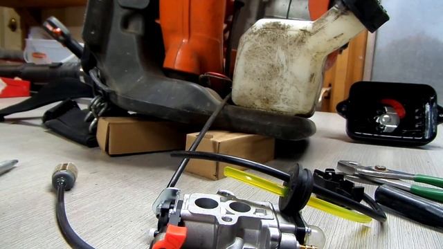 Husqvarna 350BT Leaf Blower Carburetor Replacement смотреть онлайн