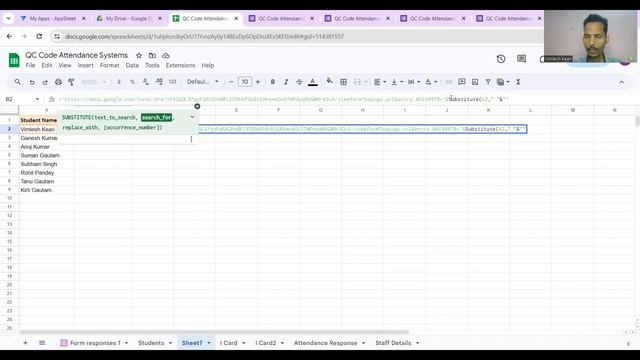 QR Code Attendance System: Google Forms and Sheets Integration смотреть онлайн