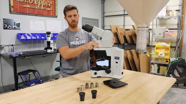 Olympus BX45 Microscope Disassembly and Assembly with Munday Microscope Company смотреть онлайн