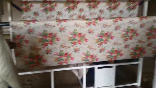 Машина для перемотки ткани Машина для развертывания материала, сложенного в два раза смотреть онлайн