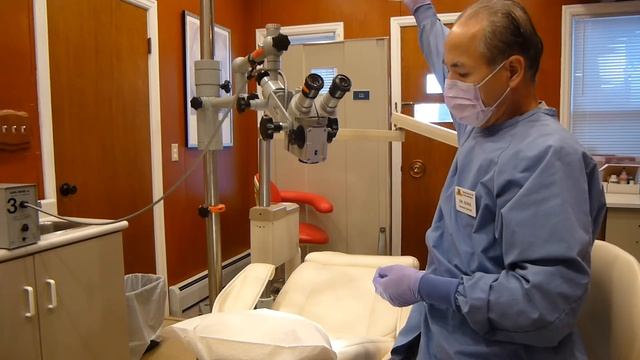 Zeiss OPMI-1 (operating microscope) test in a dental setting смотреть онлайн