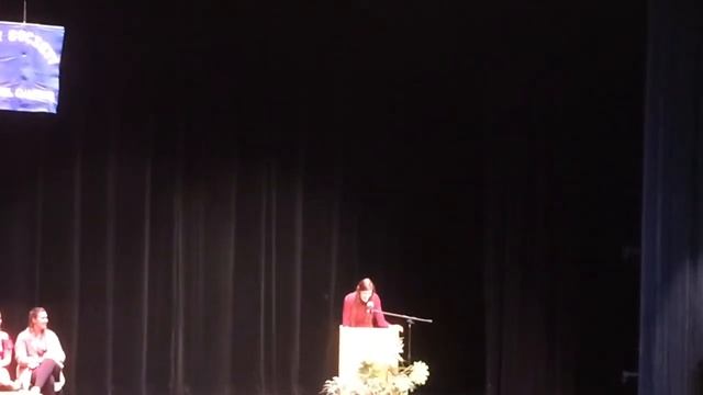 Ms. Minto National Honor Society 2018 induction speech смотреть онлайн