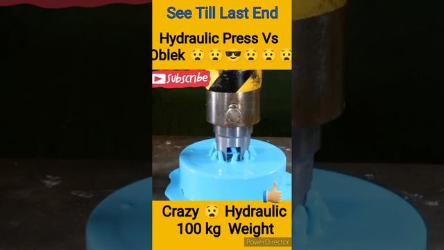 Hydraulic press vs oblek #hydraulicpress #hydraulicpressexperiment #viralshortvideo2022#satisfying смотреть онлайн
