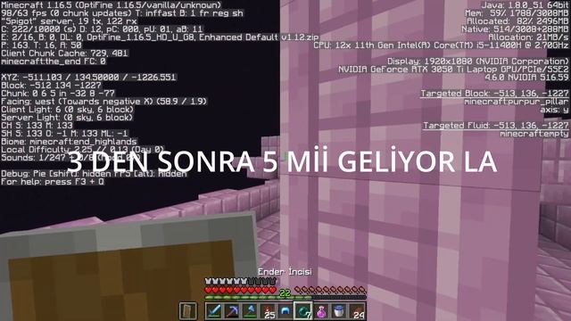 Kanat Bulduk End City Lootladık| Minecraft Survival | Sezon 3 | Bölüm 5 смотреть онлайн