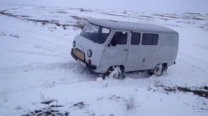 УАЗ буханка цепи противоскольжения 2