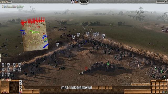 Играем в мод Born in the Fire: America для Men of War: AS 2 #4 смотреть онлайн