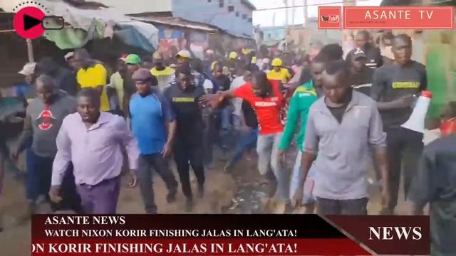 WATCH NIXON KORIR FINISHING JALAS IN LANG'ATA! смотреть онлайн