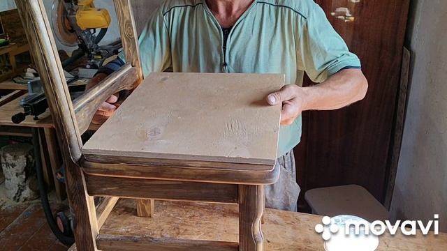 Мягкий стул из дерева смотреть онлайн