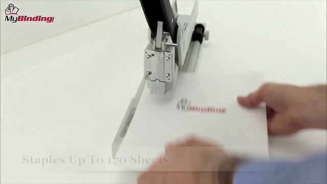 Novus B54 Heavy Duty Professional Long Arm Stapler Demo смотреть онлайн
