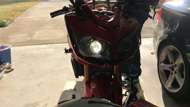 bought a wrecked 2007 yamaha fz1 смотреть онлайн