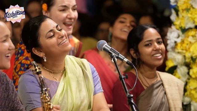 Radhe Govinda Special  Acyuta Gopi Day 1 Final Kirtan  Kirtan Rasa 2023  Dubai Kirtan Fest