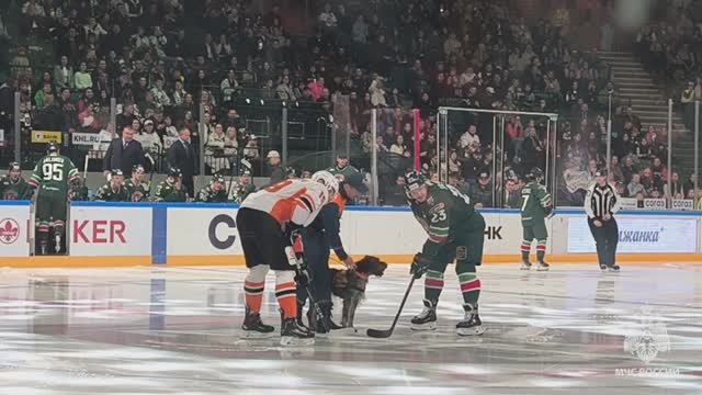 Матч ХК Ак Барс - Амур в честь Дня гражданской обороны России. смотреть онлайн