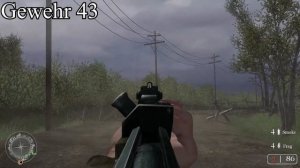 Call of Duty 2 (2005)  - All weapons