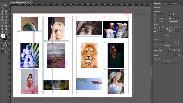 Master the Art of Placement: Fitting Images Perfectly in InDesign | #06 | Urdu/Hindi смотреть онлайн