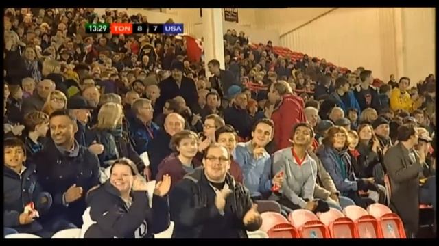 Fetu'u Vainikolo speedy finish vs USA 2014 смотреть онлайн