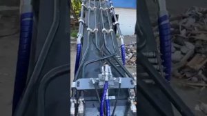 Установка двухпоточной линии на экскаватор Hyundai R350