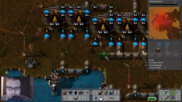 Factorio Мультиплеер #14 - Доставка поездом смотреть онлайн