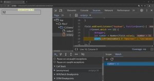 Web 3x02.3 - JavaScript debugger