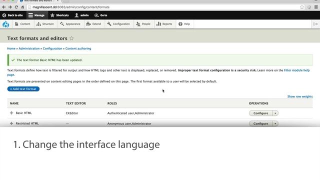 253. How we're about to translate the interface and content and override specific interface text смотреть онлайн