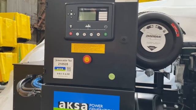 Дизельный генератор AKSA AD410 (296 кВт) в открытом исполнении - видеообзор Мототех смотреть онлайн