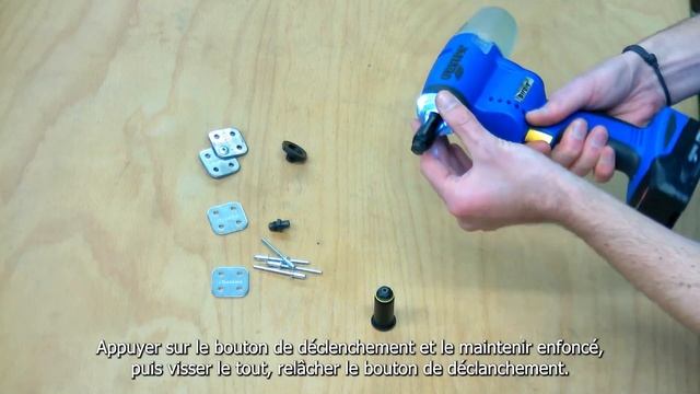 Tutoriel:changement d'embouchure pour les riveteuses (embouchures spéciales pour chaque application смотреть онлайн