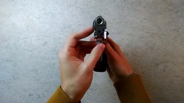 Стартовый пистолет MOD14 Хром смотреть онлайн