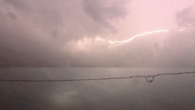 Lightning from the storm last night смотреть онлайн