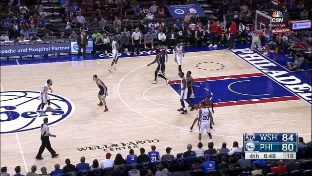 Sergio Rodriguez vs Washington Wizards 06.10.2016 (4Pts) (Preseason Game) смотреть онлайн