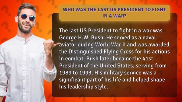 Who was the last US President to fight in a war? смотреть онлайн