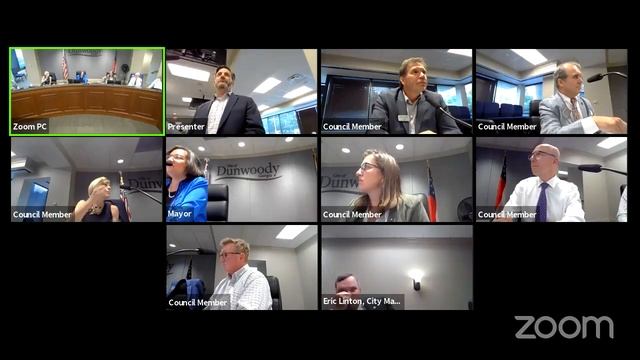 Dunwoody City Council Meeting for July 12, 2021 смотреть онлайн