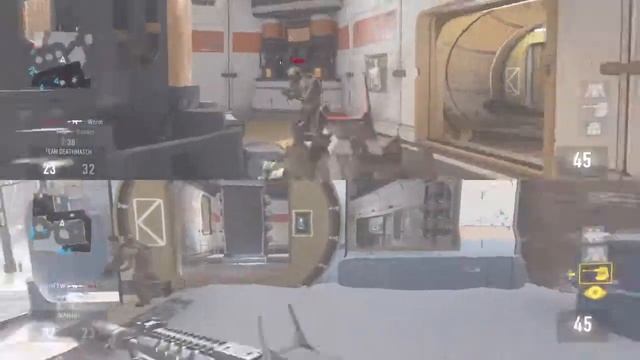 Call of Duty®: Advanced Warfare first splitscreen смотреть онлайн