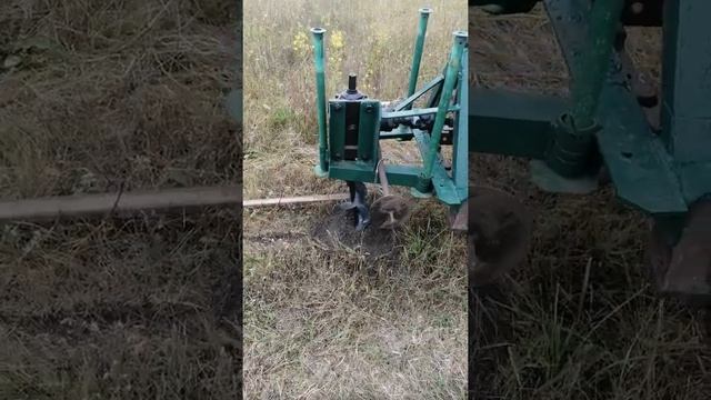 Бур до трактора своїми руками смотреть онлайн