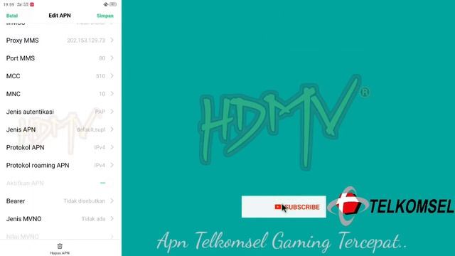 APN TELKOMSEL SPESIAL GAME ONLINE TERCEPAT DAN STABIL | Mobile legend Pubg FF смотреть онлайн