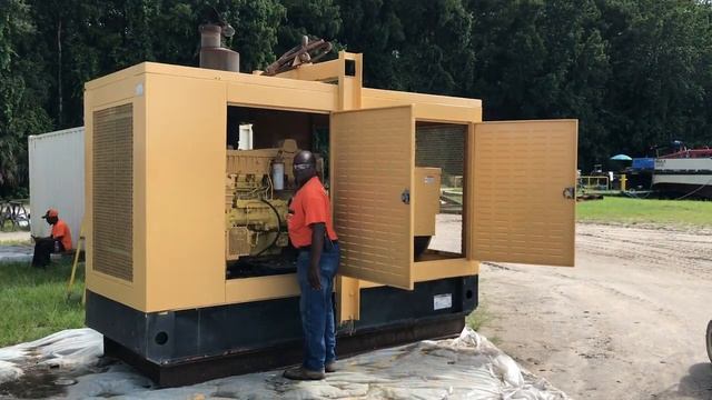 Caterpillar 3406 Diesel 400 kVA Enclosed Generator смотреть онлайн