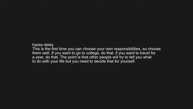 r/askreddit| Just graduating high school what advice do you have to give me for the real world? смотреть онлайн