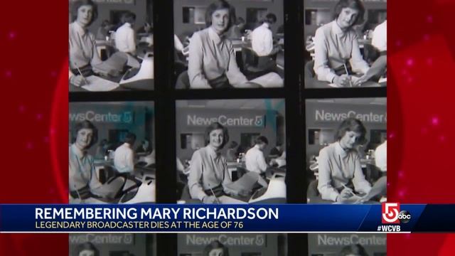 Longtime WCVB co-workers remember Chronicle's Mary Richardson смотреть онлайн