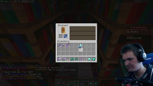 Minecraft Fortabt #24 - ENCHANT FAIL - Dansk смотреть онлайн