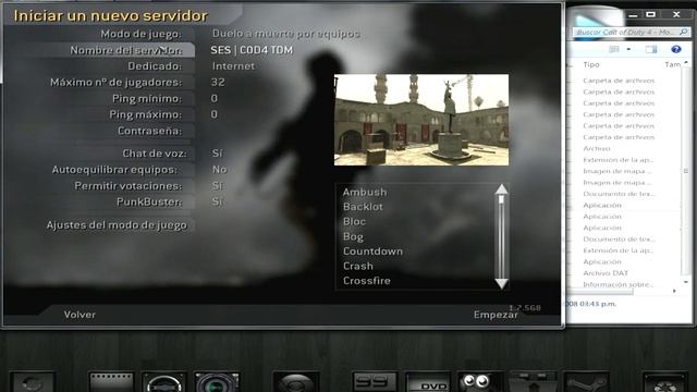 Como crear servidor dedicado para Call of Duty 4 смотреть онлайн