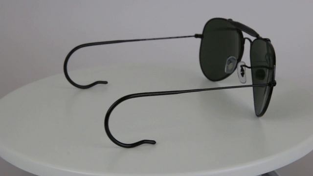 Ray-Ban RB3030 Outdoorsman Aviator Men's Sunglasses With Cable Temples
