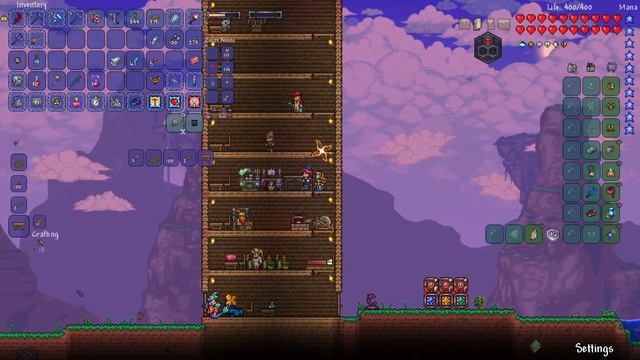 Crabulon, The Hive Mind, and Skeletron | Calamity Ep 5 (Terraria) смотреть онлайн