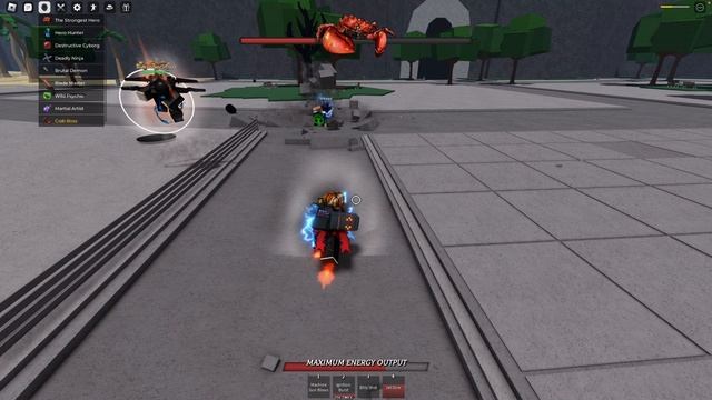 Играю с лучшим другом в The Strongest Battlegrounds