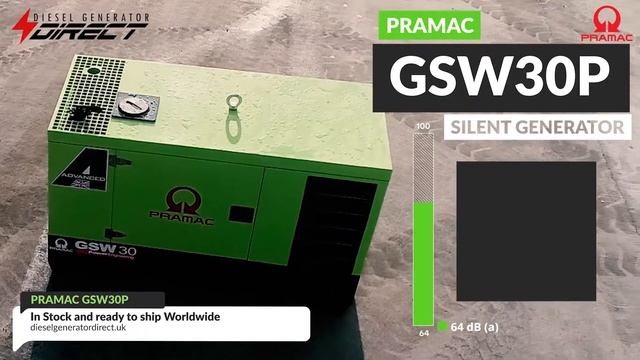 GSW30P Pramac Perkins Diesel Generator смотреть онлайн