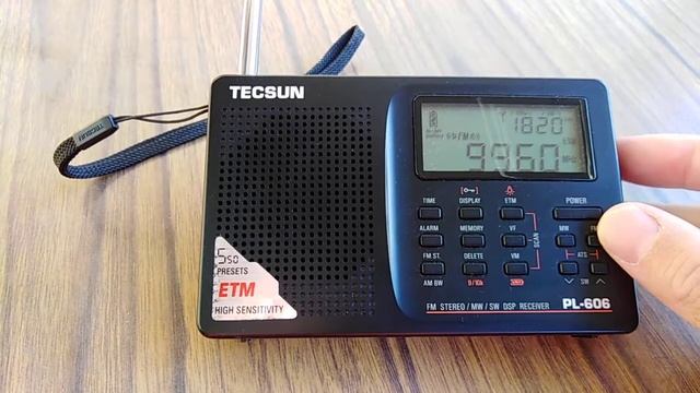 TECSUN PL 606 FM Scan Sombor 7.10.18 смотреть онлайн