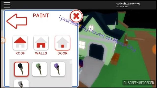 I painted my house on Meep City!!!! смотреть онлайн