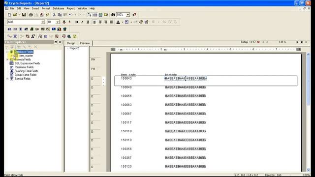 Barcode Generator using Crystal Reports for Retail Billing Software смотреть онлайн